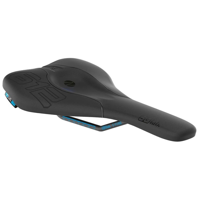 SQlab 612 Ergowave S-Tube/Alloy Rail Saddle 140mm