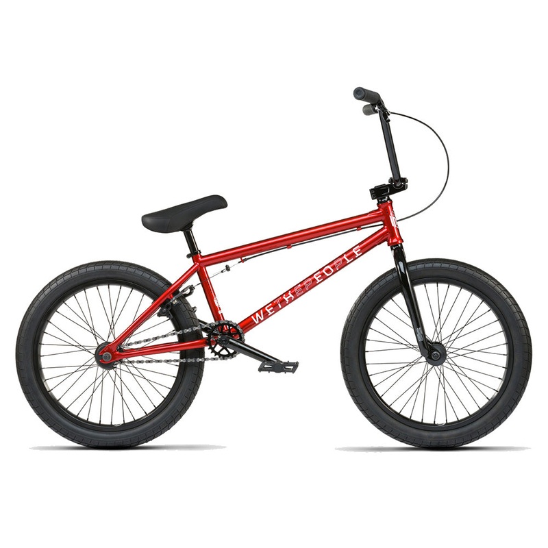 We The People 2023 Arcade 21″TT BMX Freestyle Bike-Candy Red