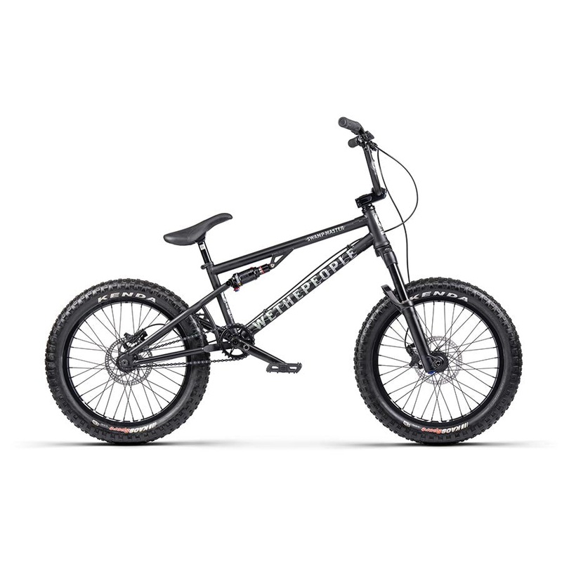 WTP Swampmaster 20″ Full suspension BMX bike (Matte Black)