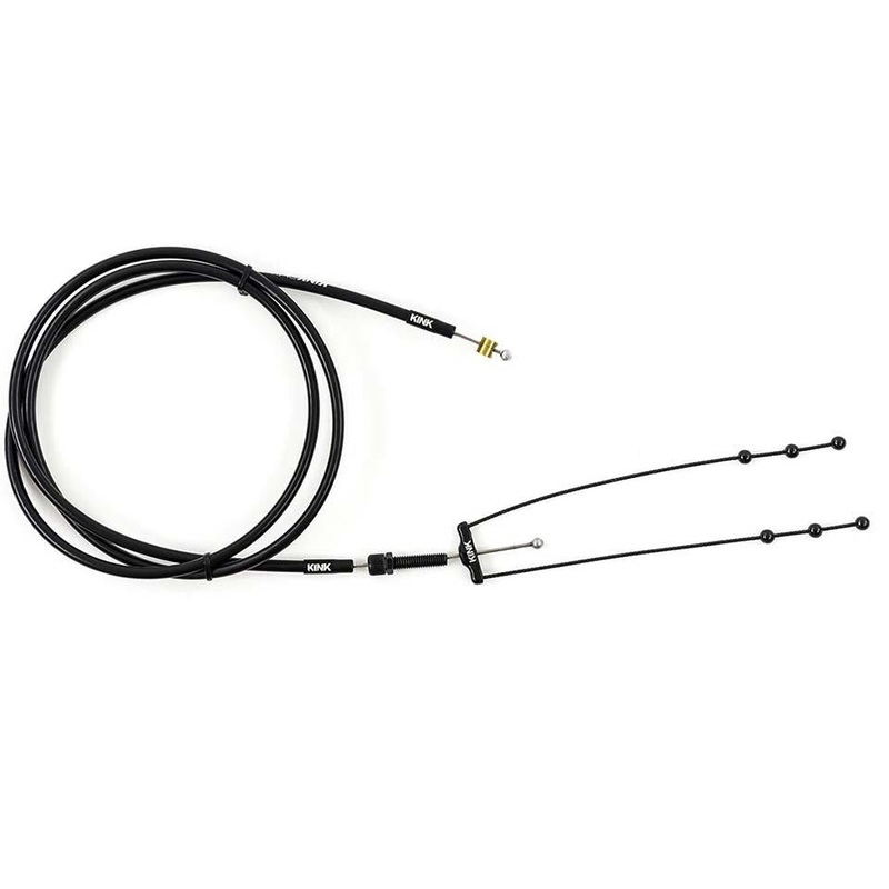 Kink 1 Piece Brake Cable Black