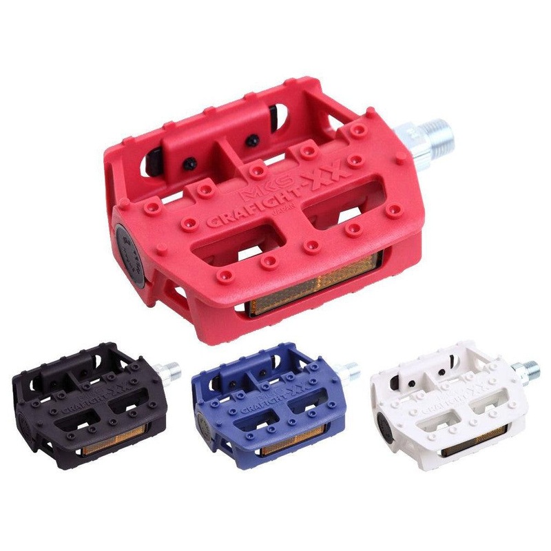 MKS Grafight XX Caged Pedals Black 9/16 Inch