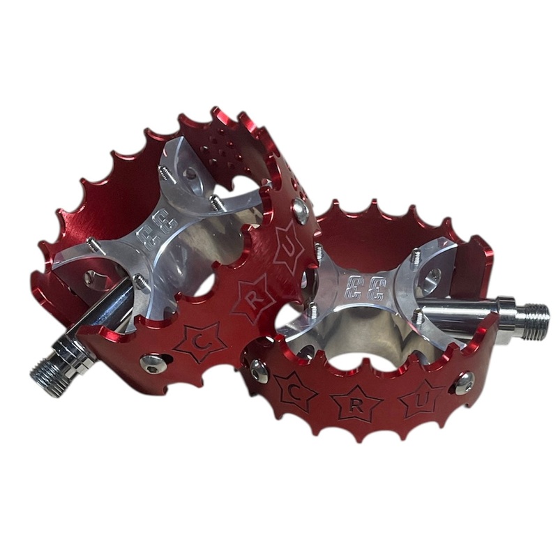 RAD Bear Trap Pedals Rad Red