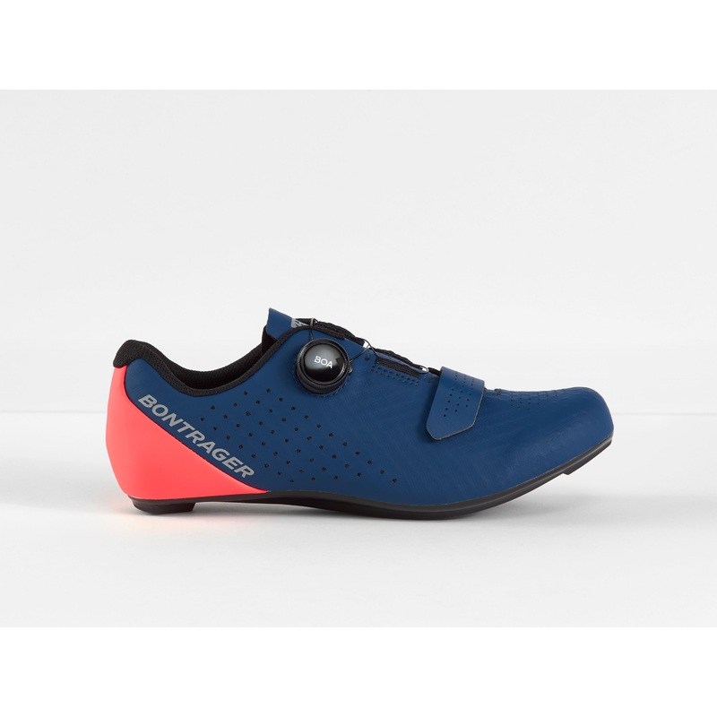 Shoe Bontrager Circuit Road 39 Nautical Navy/RadioactivCoral