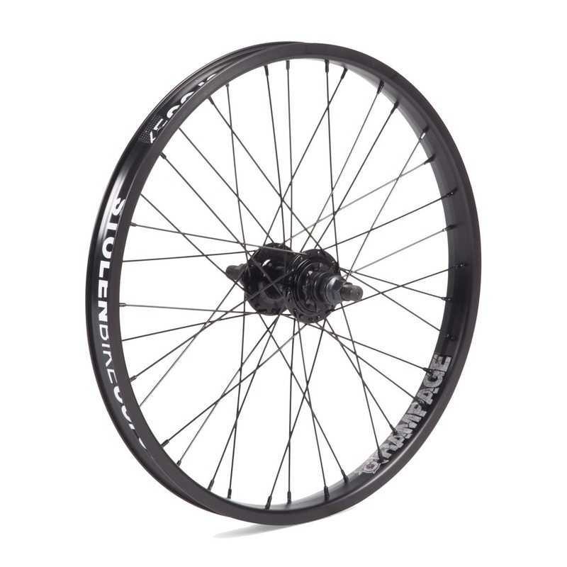 20″ RAMPAGE REAR CASSETTE WHEELS Cassette RHD Black