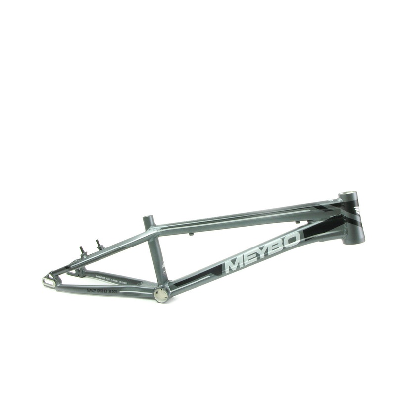 Meybo 2018 Holeshot Aluminum BMX Race Frame – Black/Red/Grey Mini