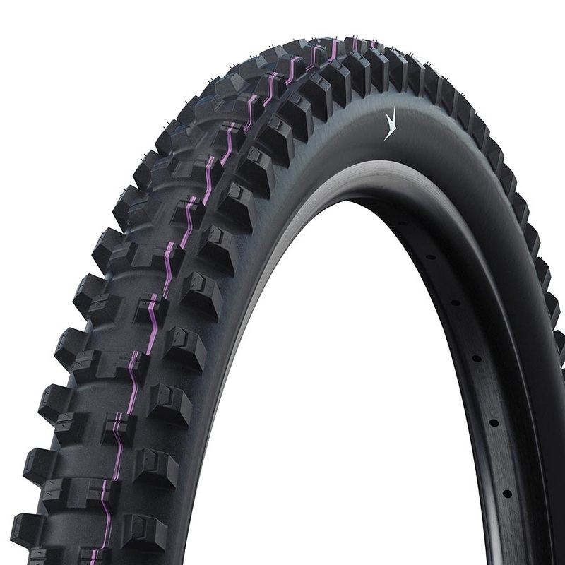 Shredda Front Tire – 29 x 2.50 Tubeless Folding BLK Evolution Line Gravity Pro Addix Soft Radial E-50 29 x 2.5″
