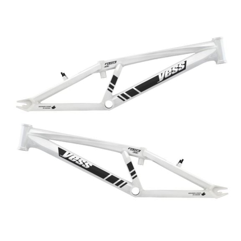 Yess Elite World Cup BMX Race Frame-White Pro