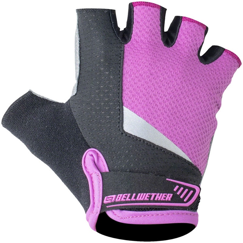 Bellwether Ergo Gel Gloves – Purple, Short Finger, Women’s, Large