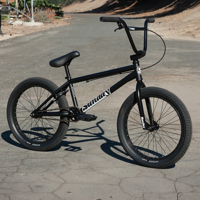 Sunday Scout 21″TT BMX Freestyle Bike-Matte Black