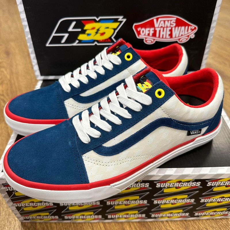Vans x Supercross BMX Old Skool BMX Shoes UK 3