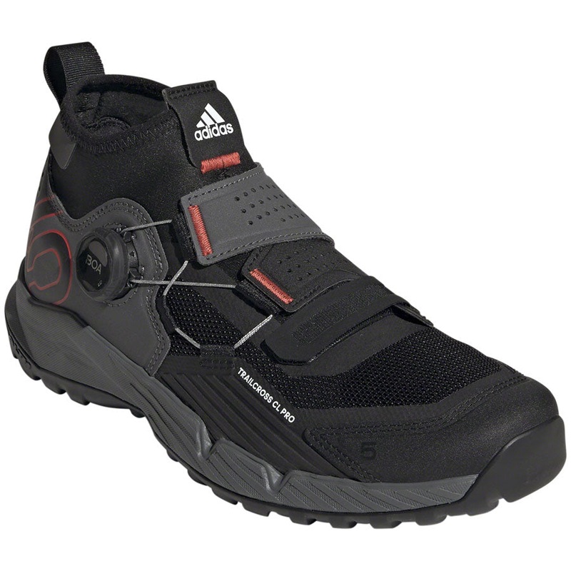 Five Ten Trailcross Pro Mountain Clipless Shoes – Women’s Gray/Black/Red 9