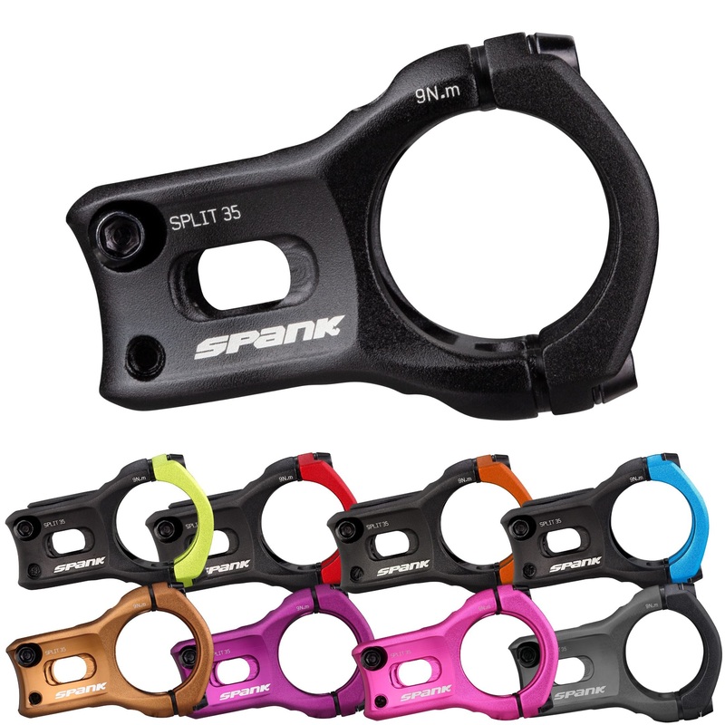 SPLIT 35 Bicycle Stem 35mm 35mm Blue