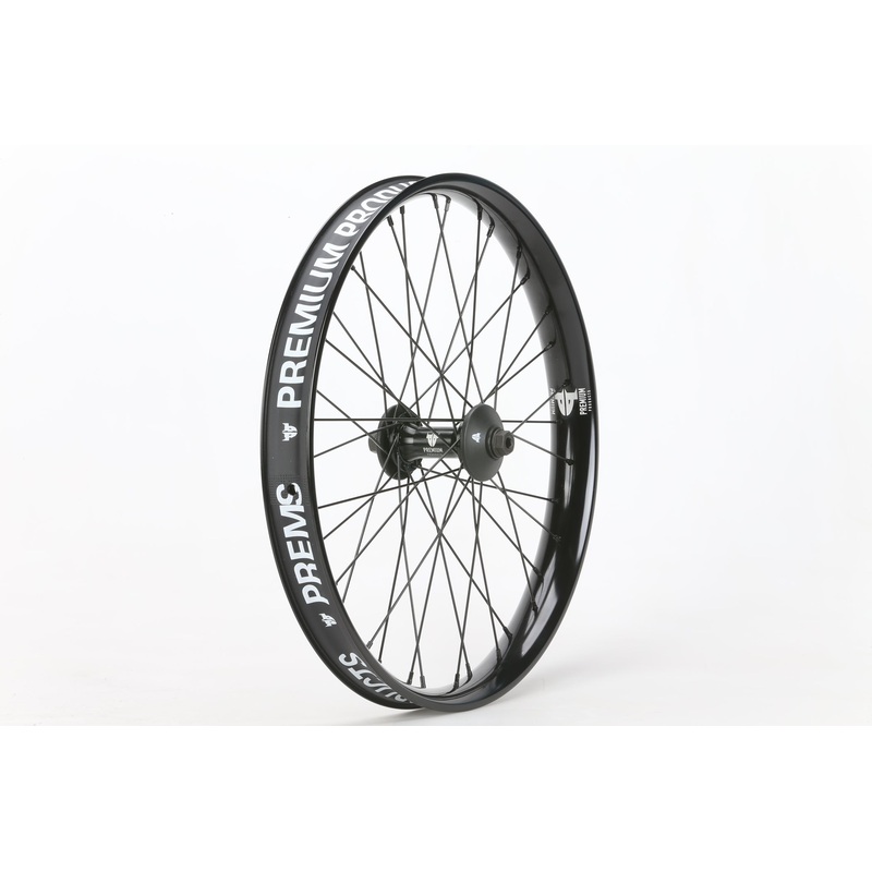 Curb Cutter Front Wheel Black