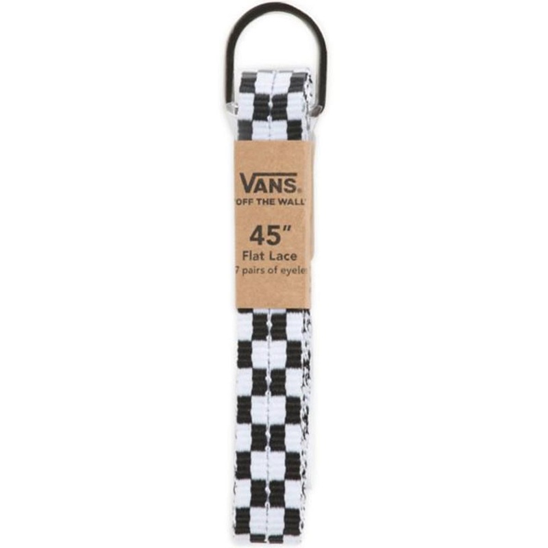 Vans Laces 45″- Black/White Checkerboard