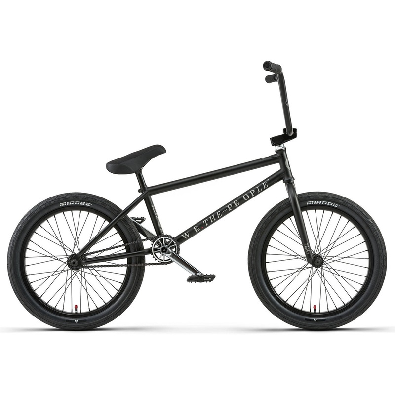 We The People Envy 20″ BMX Bike 20.5″ TT – Matte Black