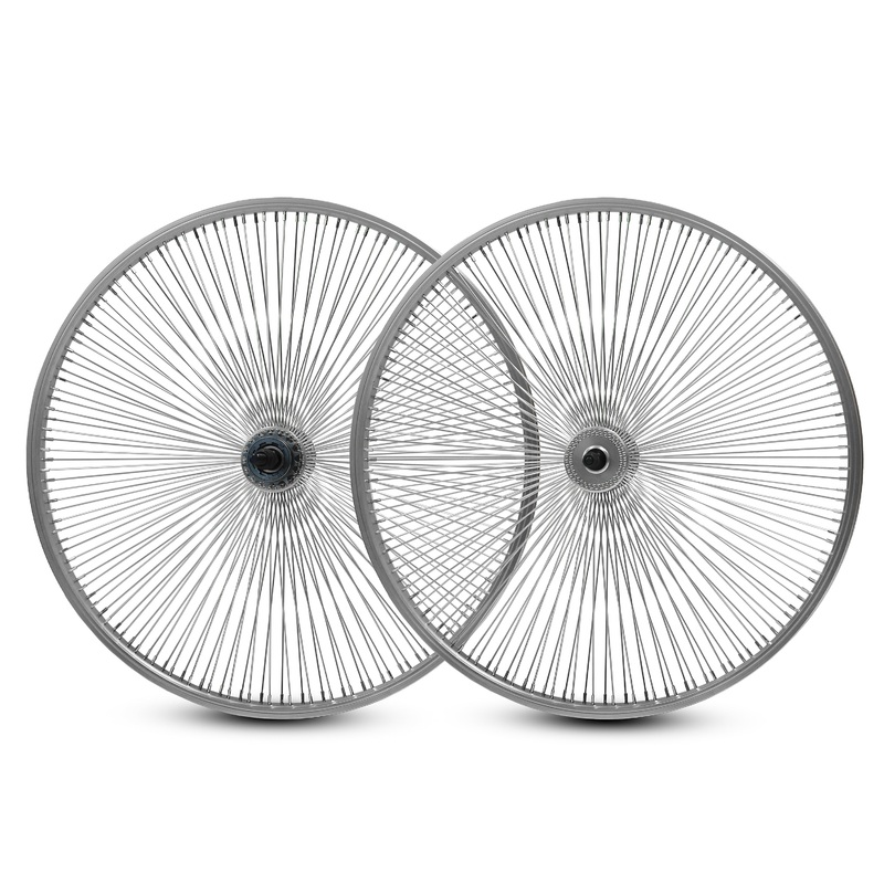 29″ Wheelset – Chrome Done 144