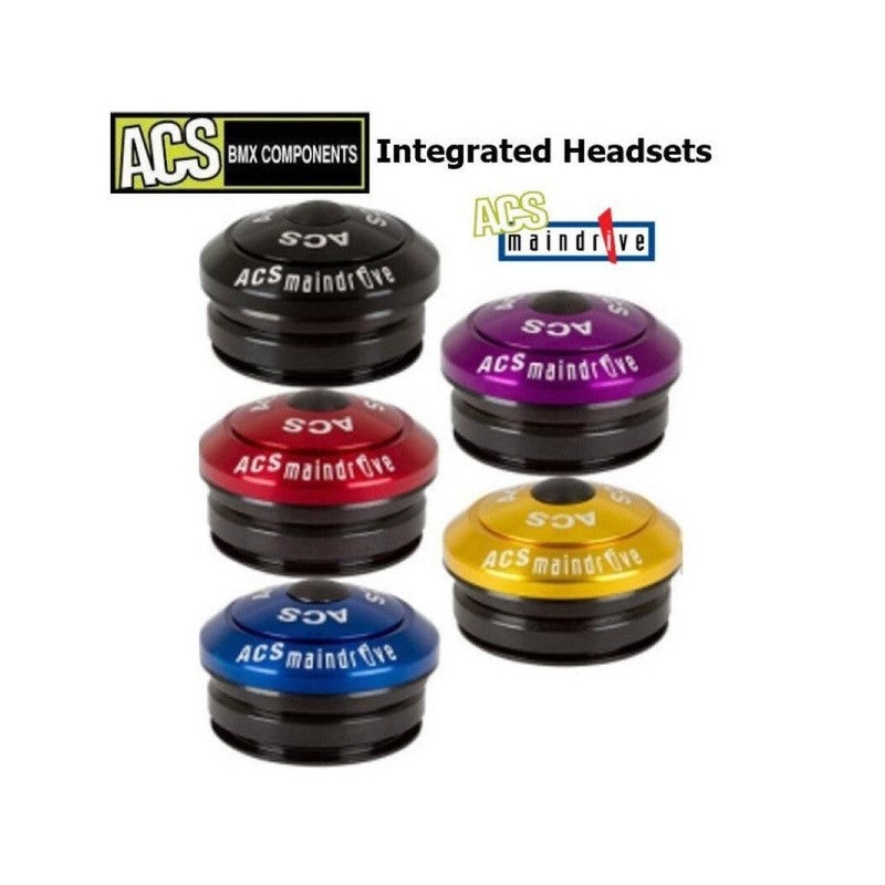 ACS Maindrive 1-1/8 Inch Headset Black