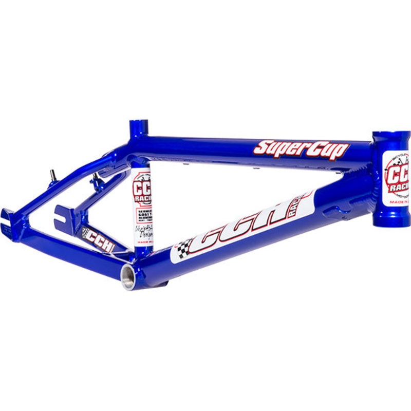 CCH Super Cup Aluminum BMX Race Frame-Candy Blue Junior