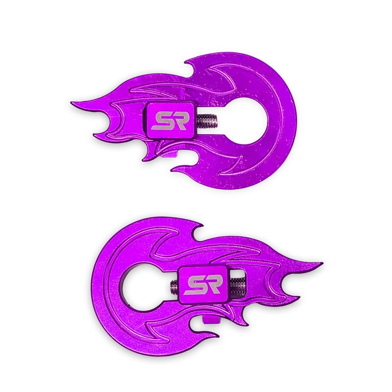 Sr Flame Tensioners – Pair Purple