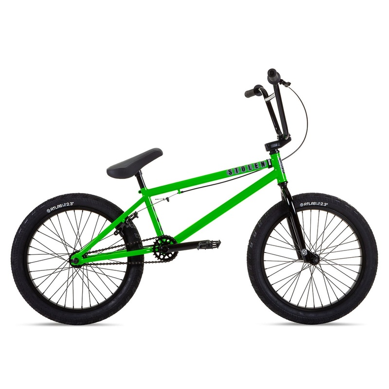 Stolen Casino XL 21″TT BMX Freestyle Bike-Gang Green