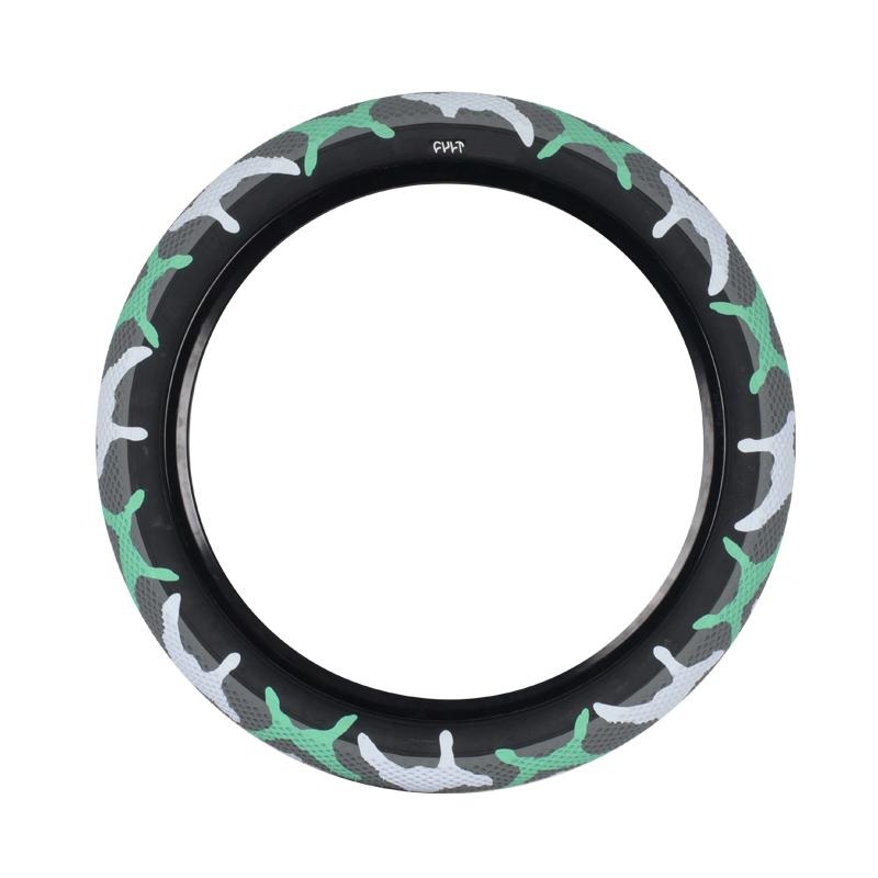 29″ Vans X Cult Cruiser Tire / Teal Camo Bundle