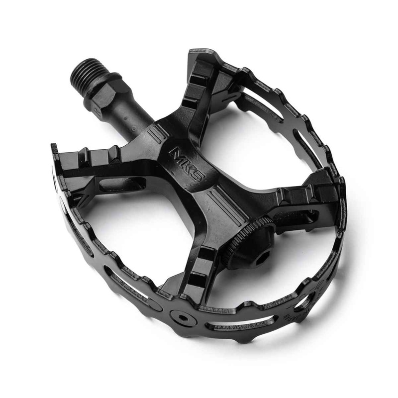 MKS XC-III Bear Trap BMX Cage Pedals – 9/16″ – All Black