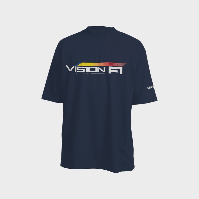Supercross BMX |  VISION F1  T-Shirt Youth Small Launch Blue