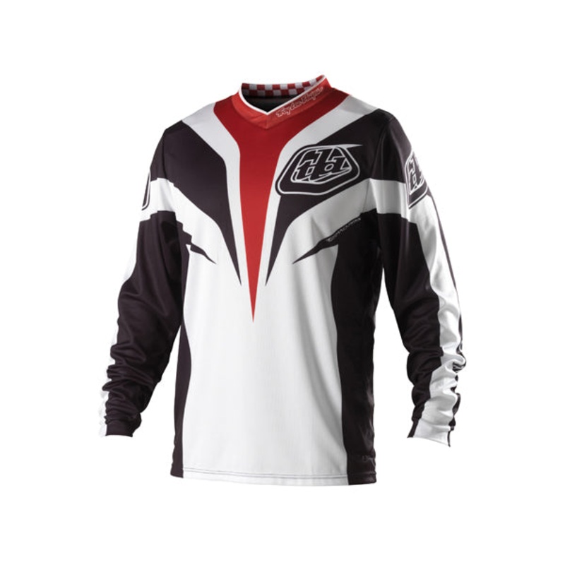 Troy Lee 2013 GP BMX Race Jersey-Mirage Black Adult Small