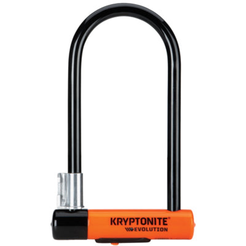 Kryptonite Evolution Std W/Flex Frame U-Brkt,4X9 Evolution U-Lock Kryptonite Locks NA Orange