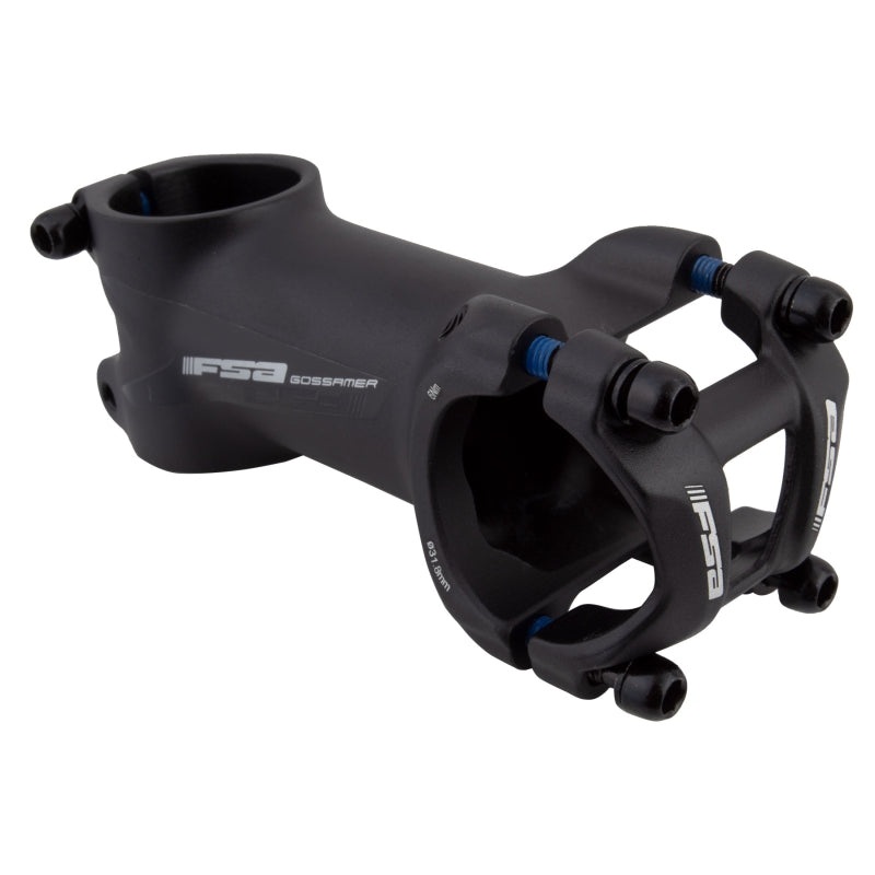 Full Speed Ahead Gossamer Stem – 110mm 31.8 Clamp +/-6 1 1/8″ Alloy Black