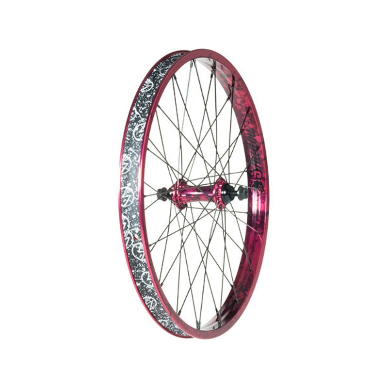 Shadow Conspiracy Corvus Pro BMX Freestyle Wheel-Front-36H-20″ Black