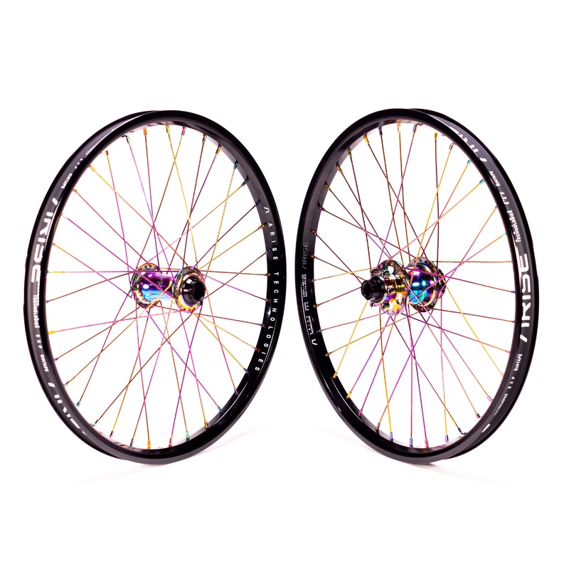 Arise Echo Oilslick  Pro 20 Inch  Wheelset Oil Slick Right Hand Drive 20mm-15mm