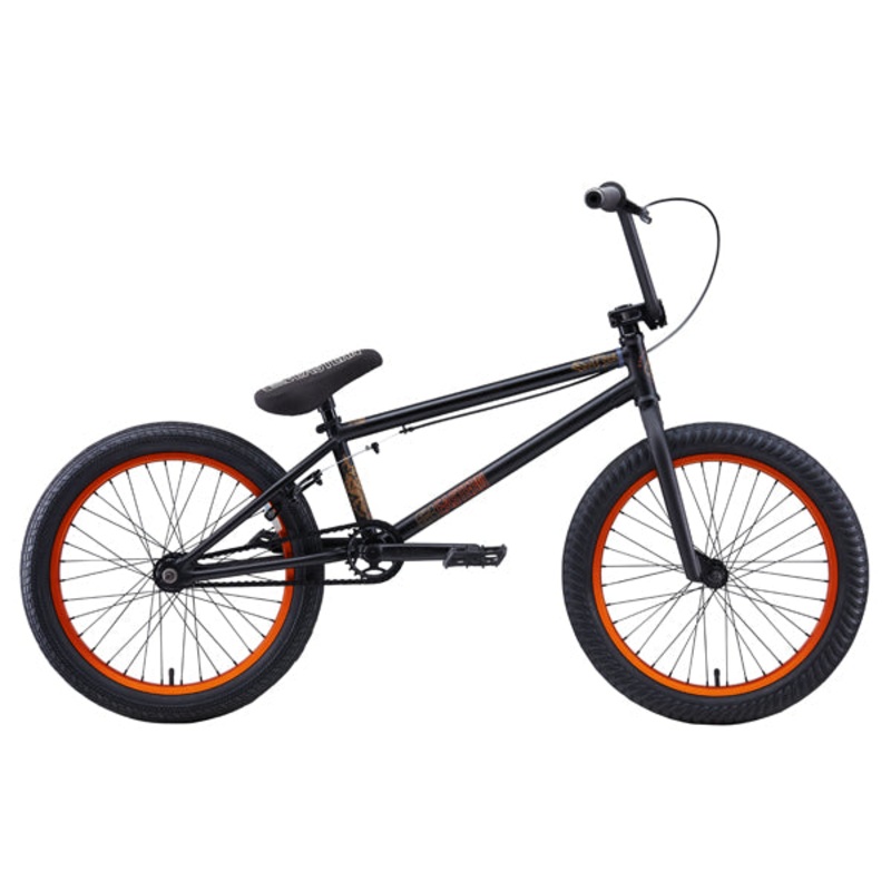 Eastern Wolfdog BMX Bike-Matte Black/Orange