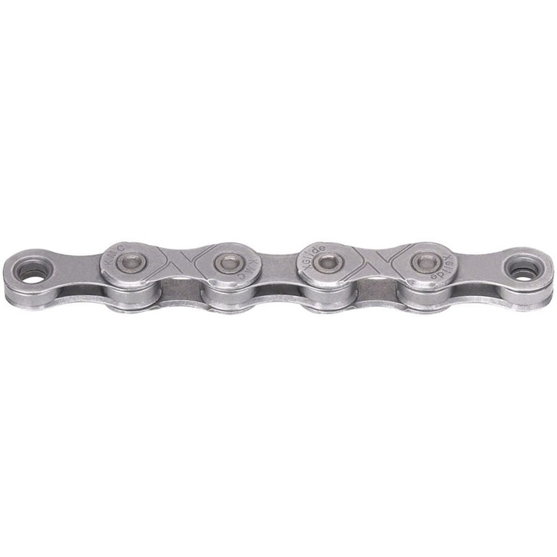 XGlide EPT Chain – 9/10/11-Speed, 126L, Optimized for Shimano CUES Drivetrain, Gray