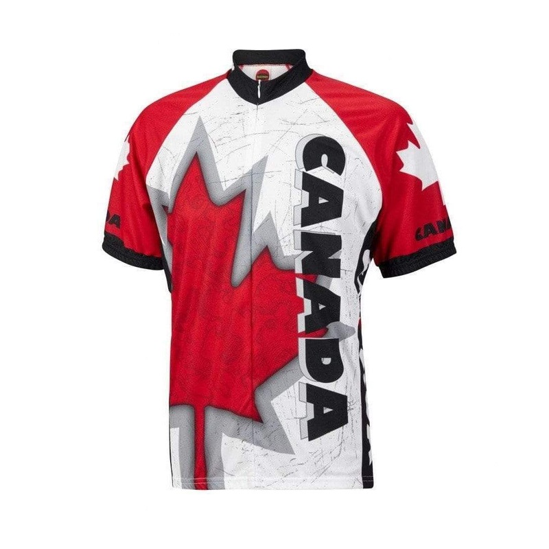 Men’s Canada Road Bike Jersey Small