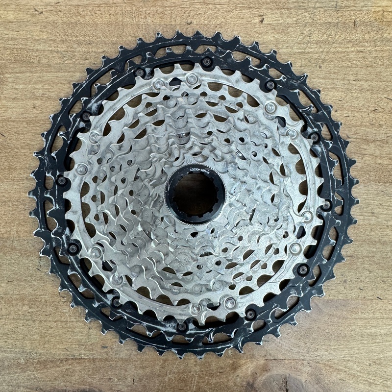 Shimano Deore XT CS-M8100 10-51t 12-Speed “Typical Wear” Bike Cassette 475g