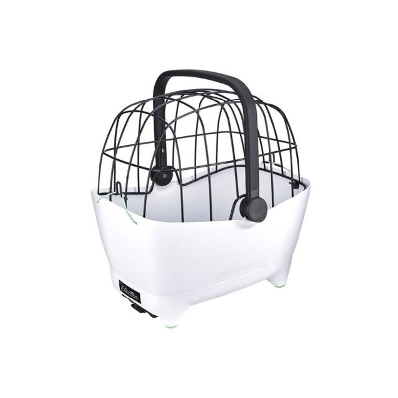 Basil Pet Carrier Electra White 43cm (l) x 33cm (w) x 22cm (h)