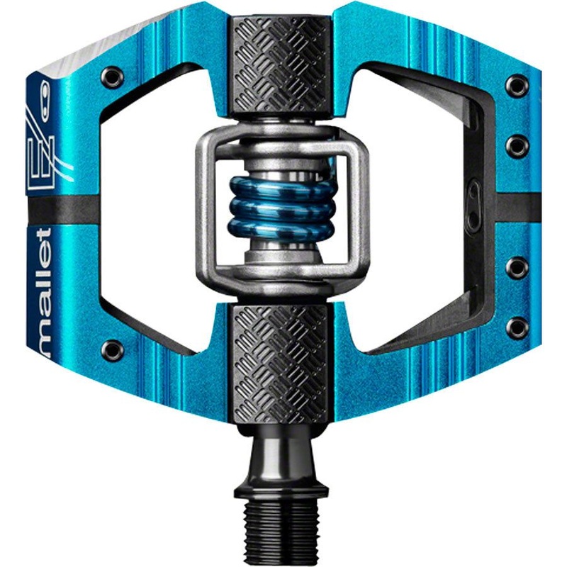 Crankbrothers Mallet Enduro Dual Sided Clipless Platform Pedals – Blue