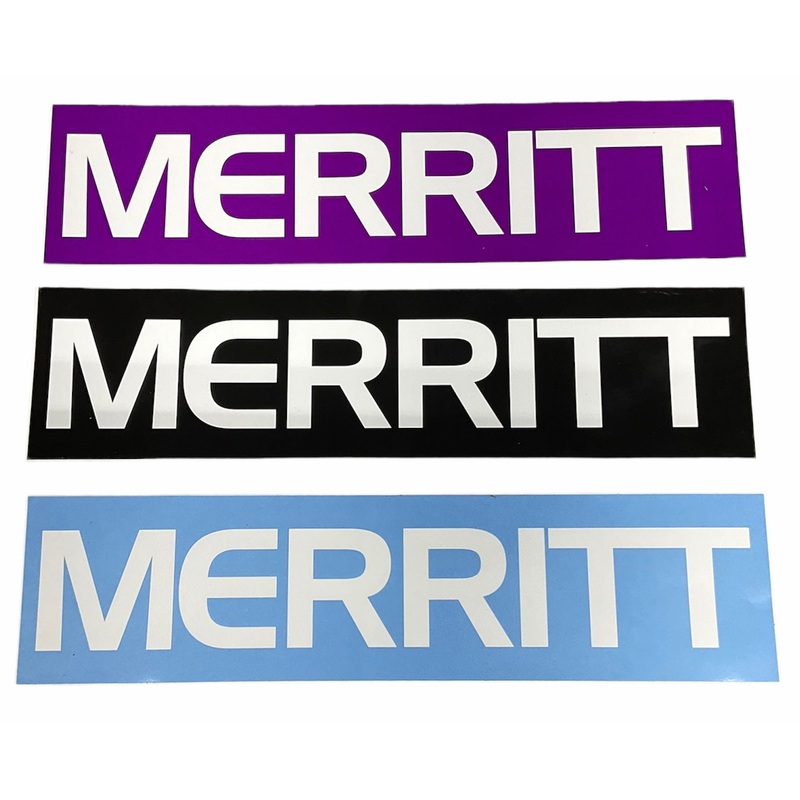 Merritt Frame Sticker Black