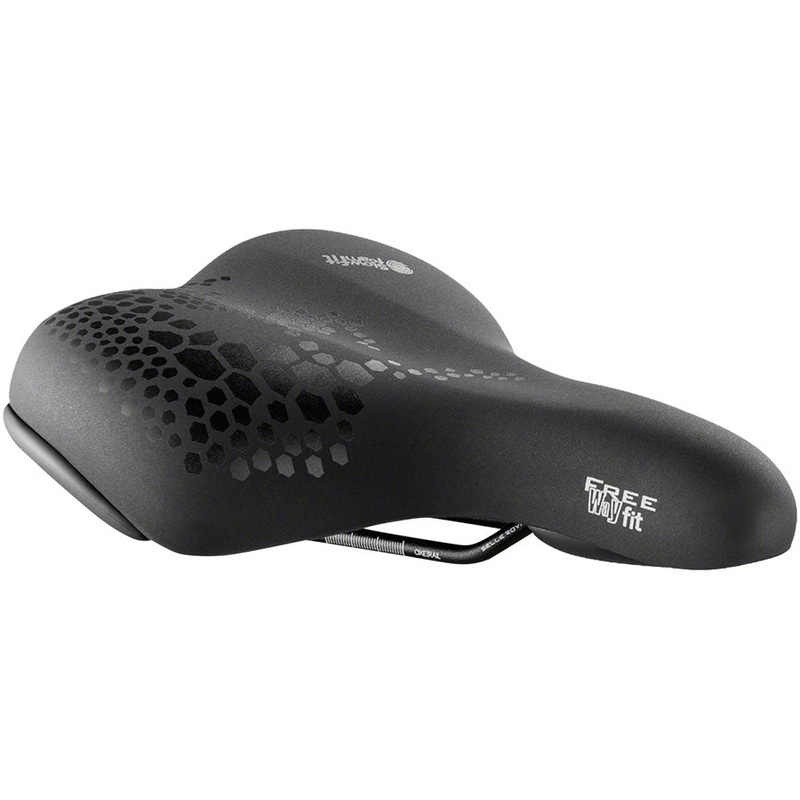 Selle Royal Freeway Fit Saddle – Steel, Black, Relaxed