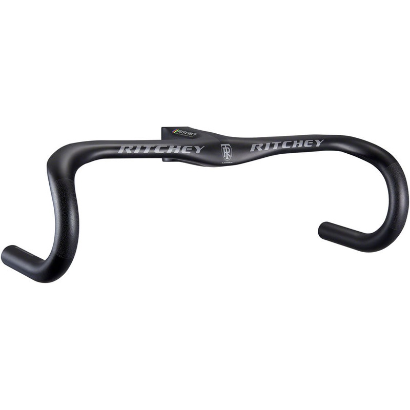 Ritchey WCS Carbon Solostreem Drop Handlebar – Integrated Bar/Stem Carbon 44cm 120mm Matte Carbon