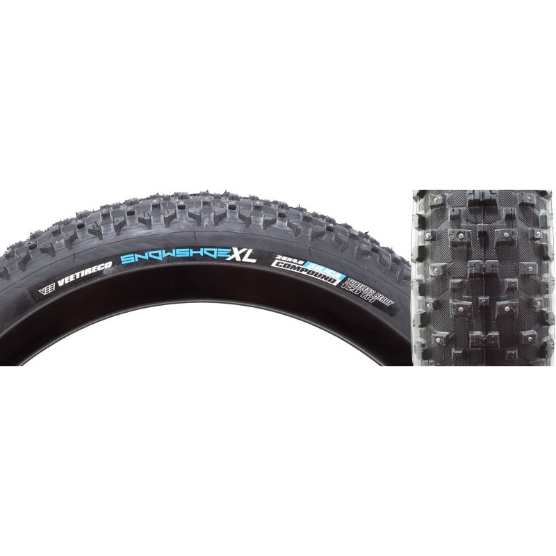 Vee tire & rubber SnowShoe XL Studded 240 Stud 26×4.8 Studded Tire
