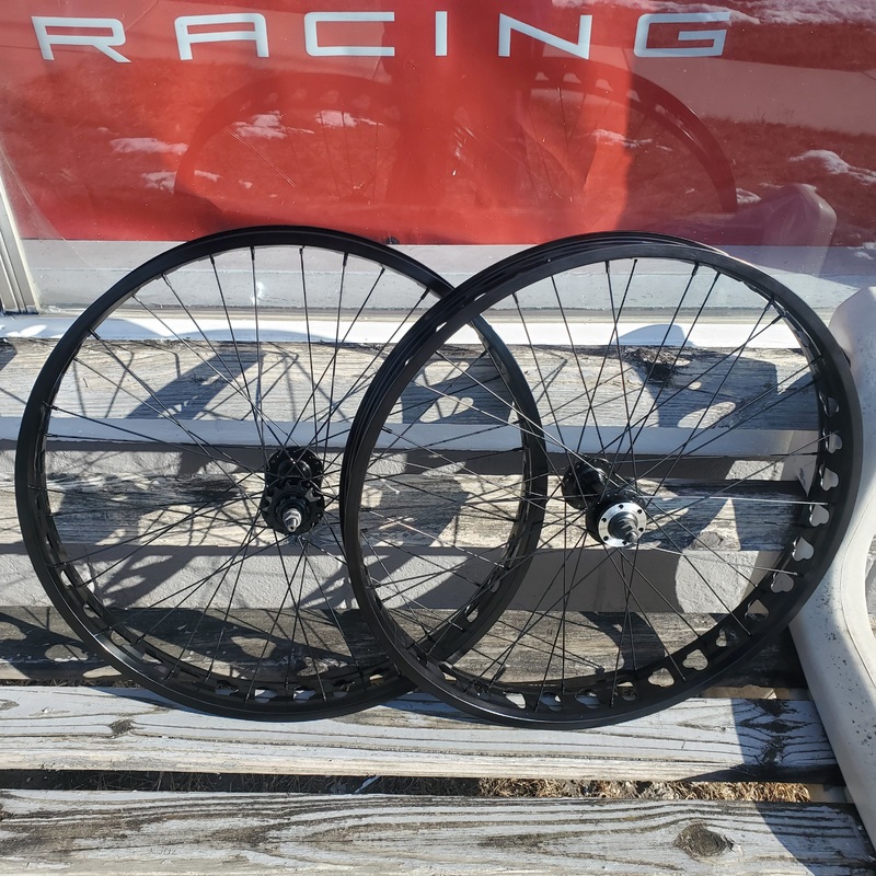 26″ SE Racing Fat Ripper Wheelset – 36H – Black – fits 2019 and newer models
