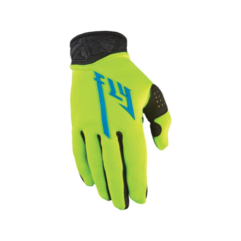 Fly Racing 2013/2014 Pro Lite Gloves-Yellow/Black Youth Large (6)