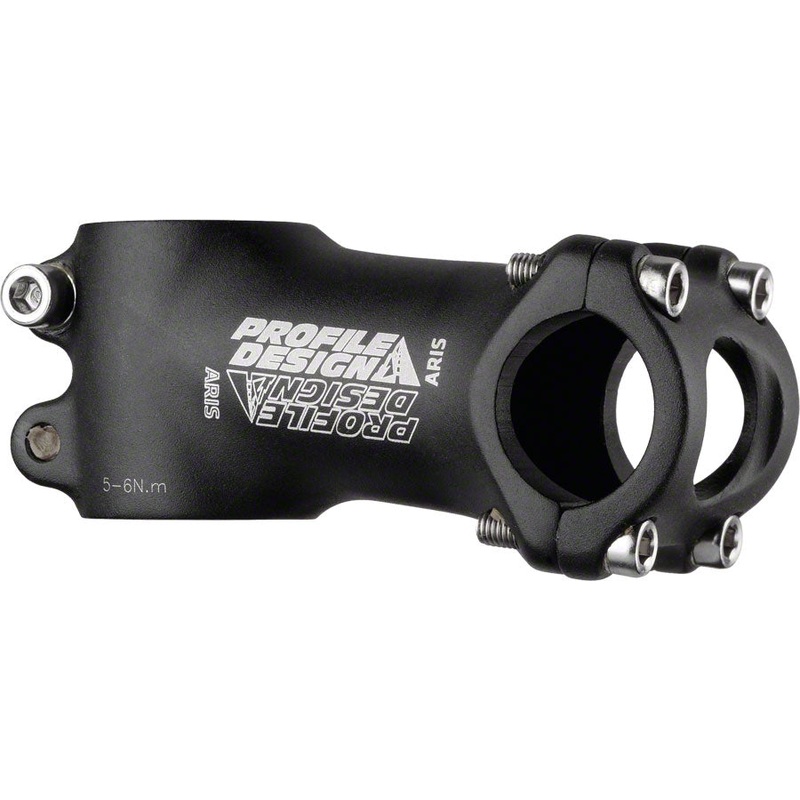Profile Design Aris Stem – 60 mm 31.8 Clamp +/-7 1 1/8″ Aluminum Black