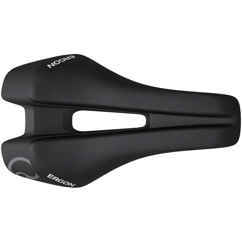 Ergon SR Triathlon Saddle – Mens, Black, Front