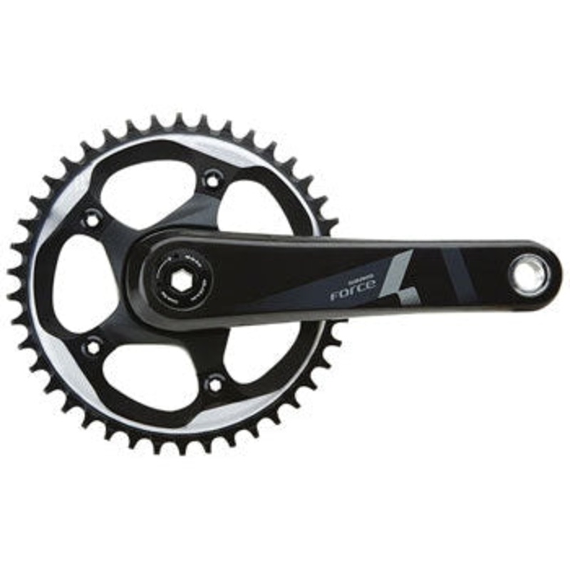Force 1 Bicycle Crankset – 170mm, 10/11-Speed, 42t, 110 BCD, GXP Spindle Interface
