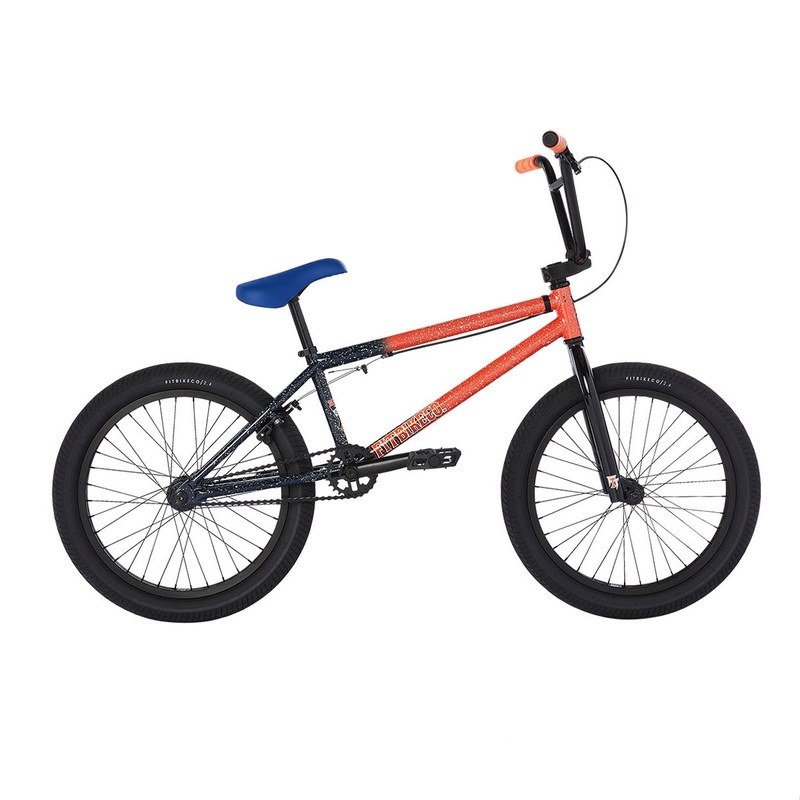 Fit Series One SM Deegan 20.25″TT BMX Freestyle Bike-Orange/Blue/White