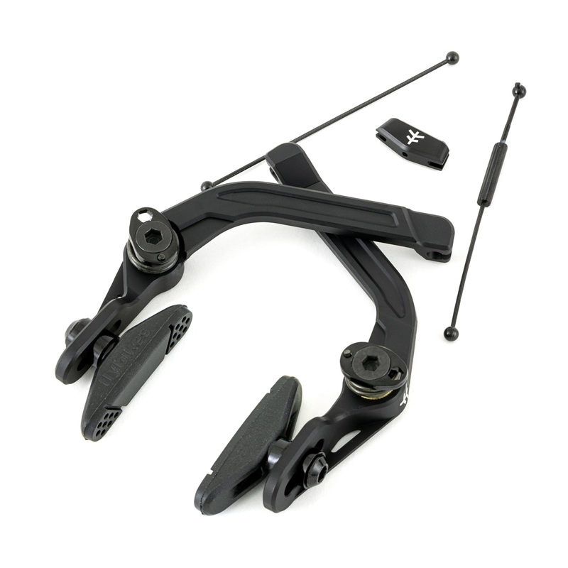 Fly Bikes Manual CNC Brake Polished Black Pads
