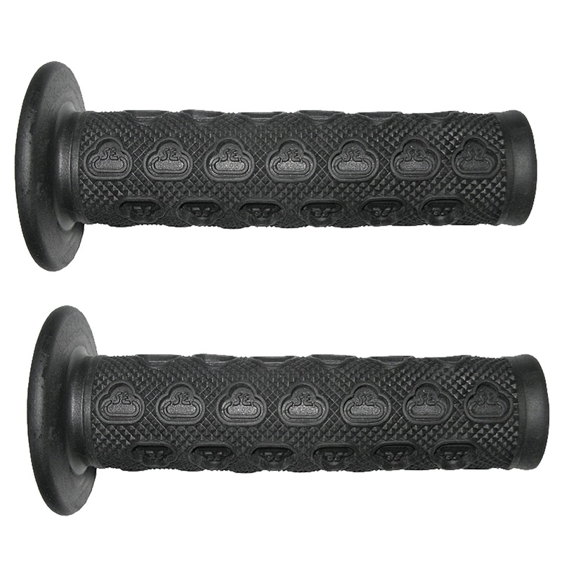 SE Racing S-1E Dual Ply BMX Grips – Flanged – Black